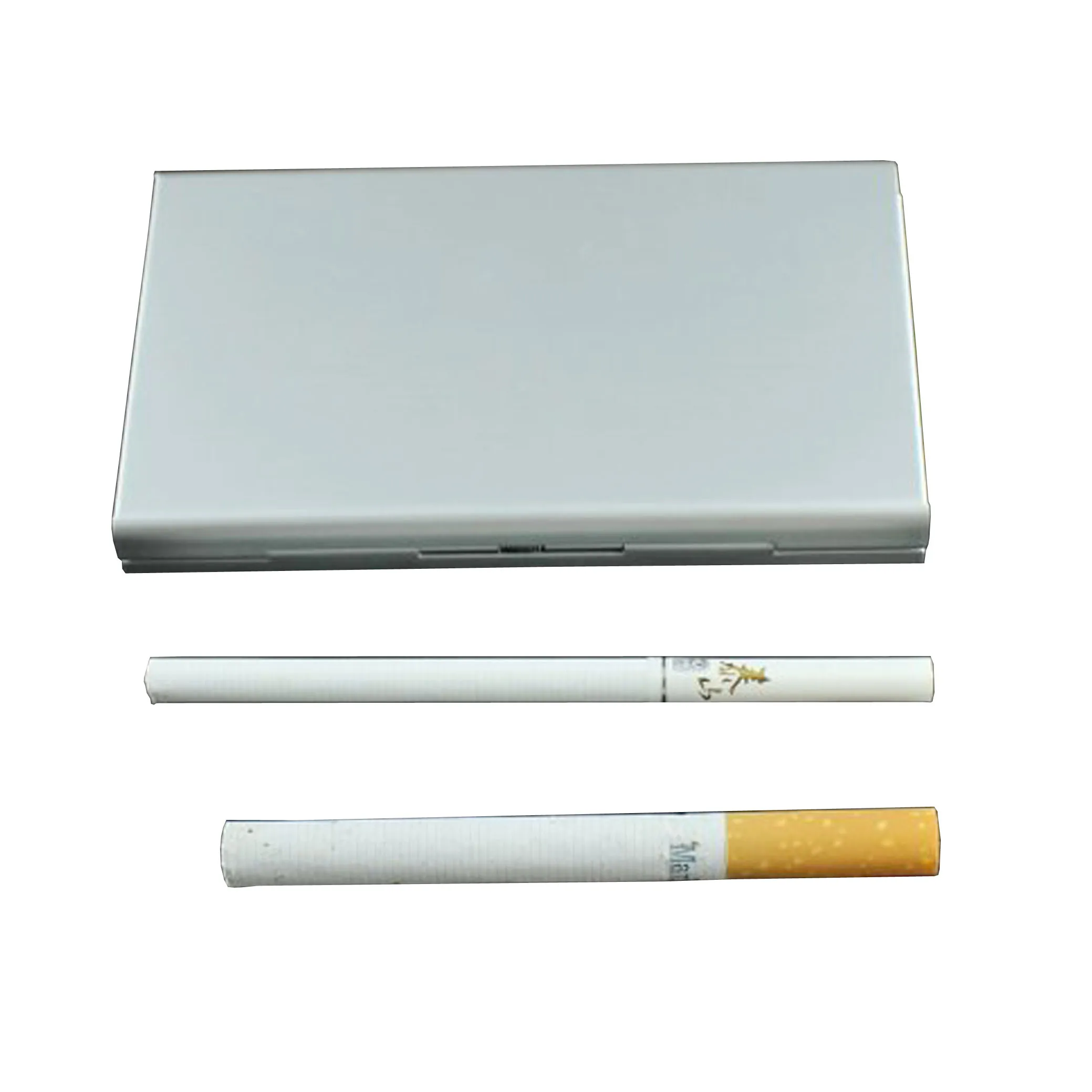 Ultrathin Metal Cigarette Gift Box For Women&Men Smoking Tobacco Case Cigar Holder Pocket Storage Container