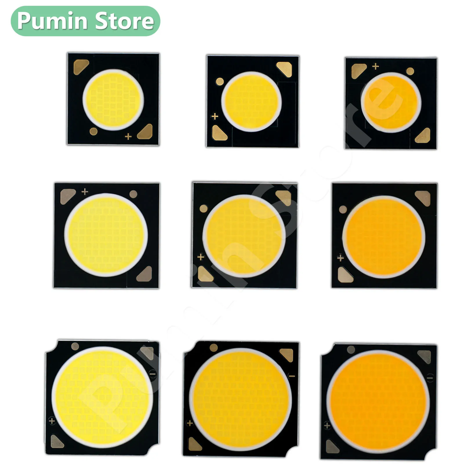 60W led cob Chip 15W 20W 30W super power 40W 50W CRI90 For  1919 Chips Lamp SpotLight Downlight DIY source Accessories Coolwhite