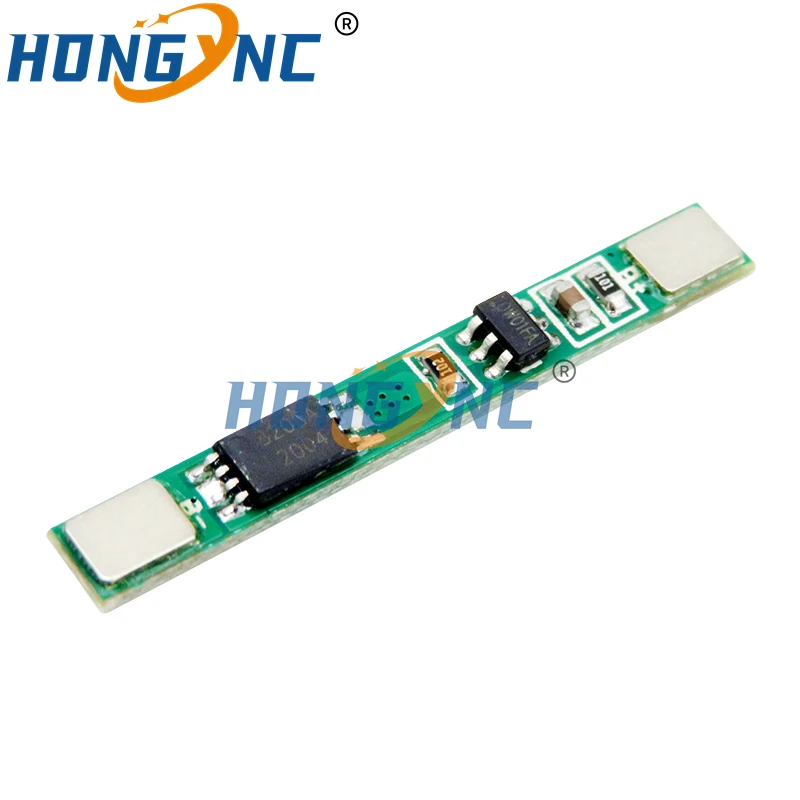 1S 3.7V 3A li-ion BMS PCM battery protection board pcm for 18650 lithium ion li battery