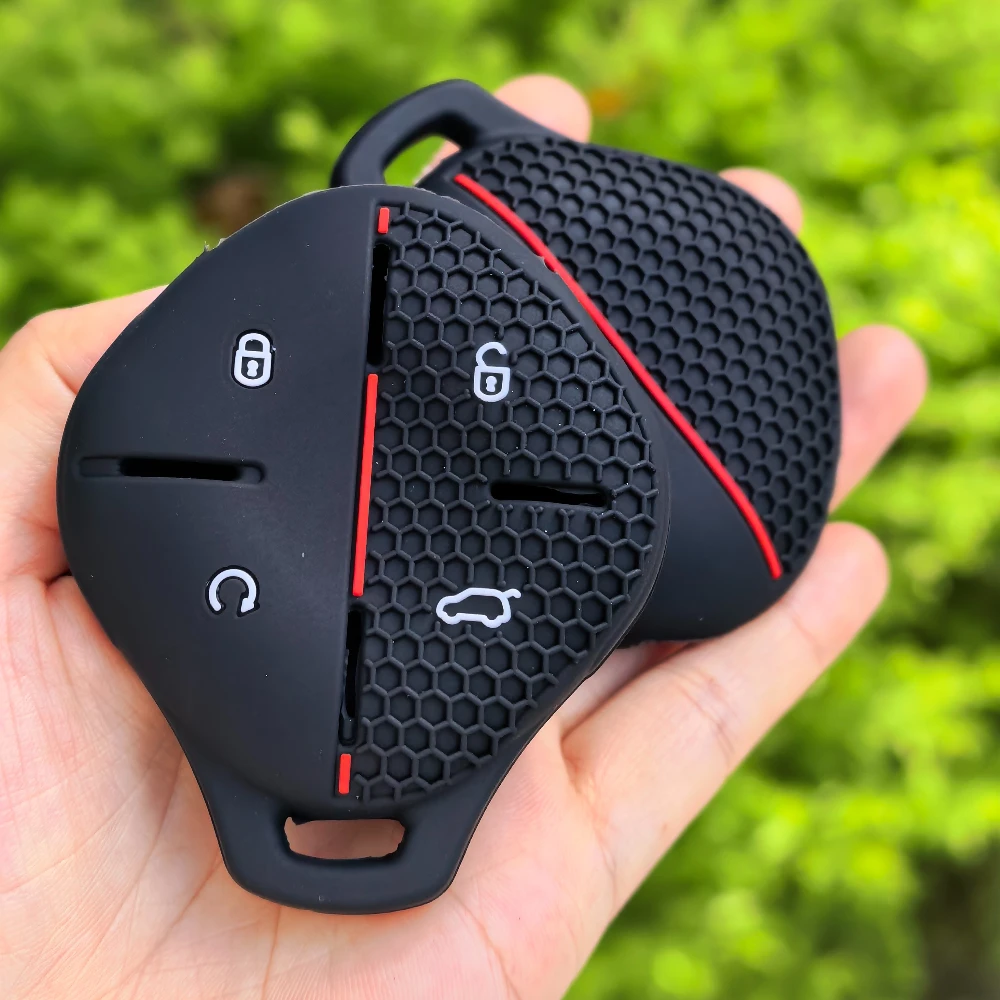 Alta qualidade proteção chave do carro escudo fob capa caso chave remota apto para chery jetta ding X-1 plus dtc 2022 2023