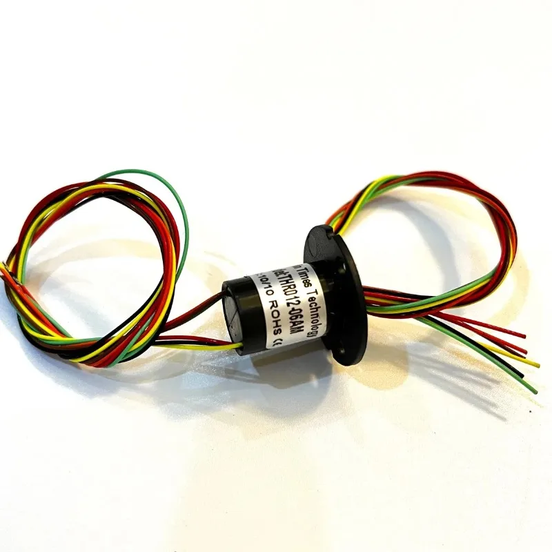 SRC022 Multi Channel Compact Collector Ring 360 Rotating Micro Conductive Slip Ring