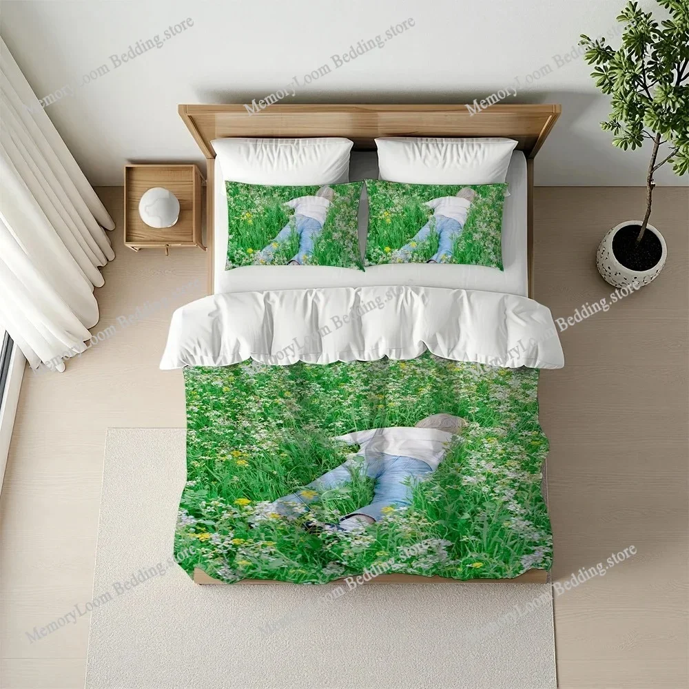 Singer P-Porter Robinson Smile D Duvet Cover Set Bedding Soft Laundry Cotton Bed Four Seasons Student Dormitory Home Textile963