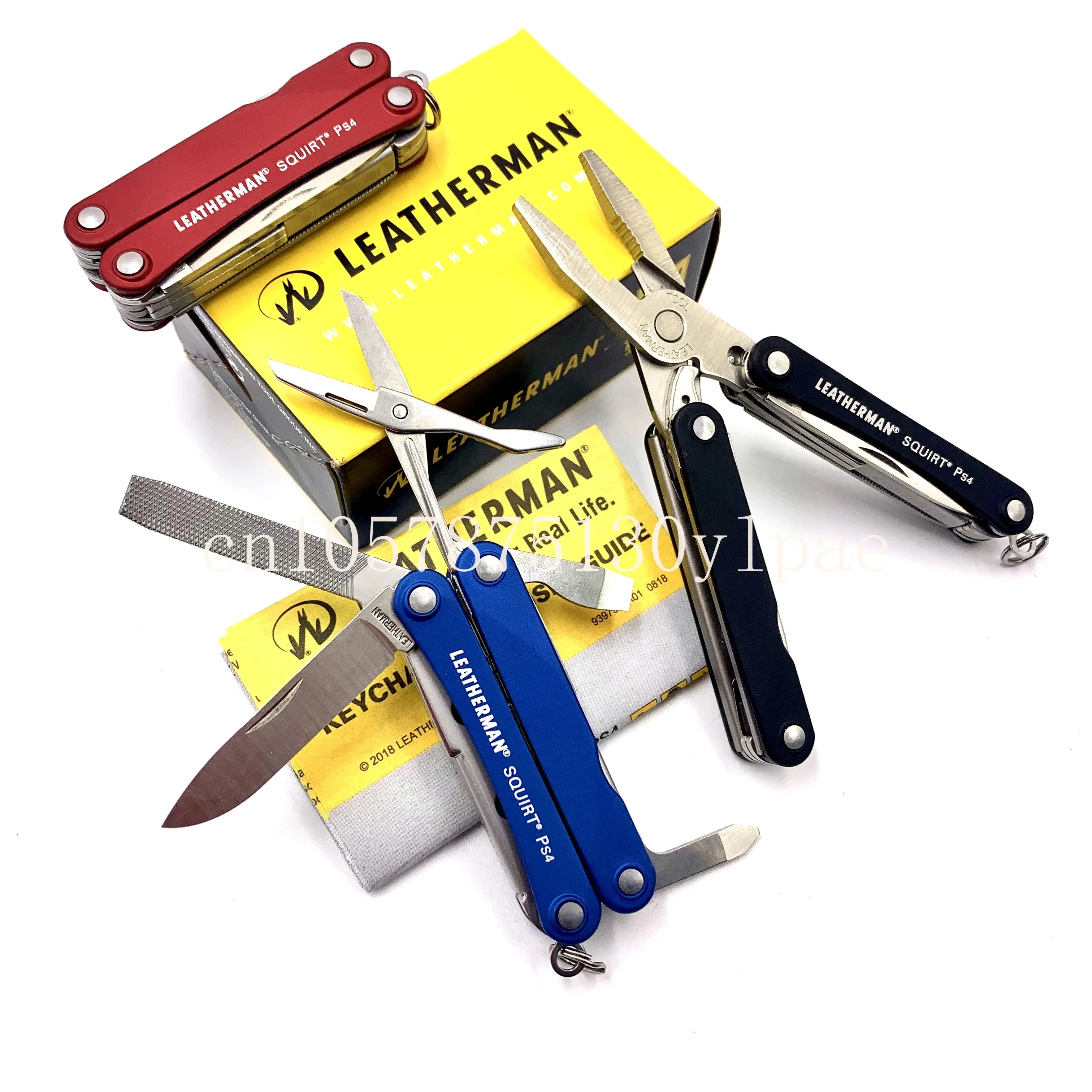 SQUIRT PS4 PORTABLE MINI MULTI-TOOL PLIERS EDC NATIONAL BANK LEATHERMAN, USA LAISERMAN