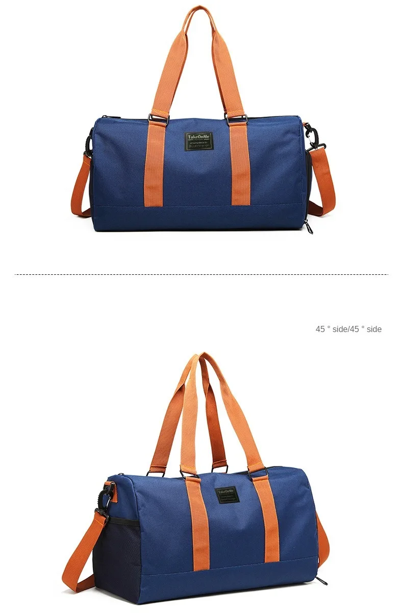 Fitness Bag New Dry Wet Separation Bag Hand-held Fashionable and Comfortable Travel Bag, Luggage Bag