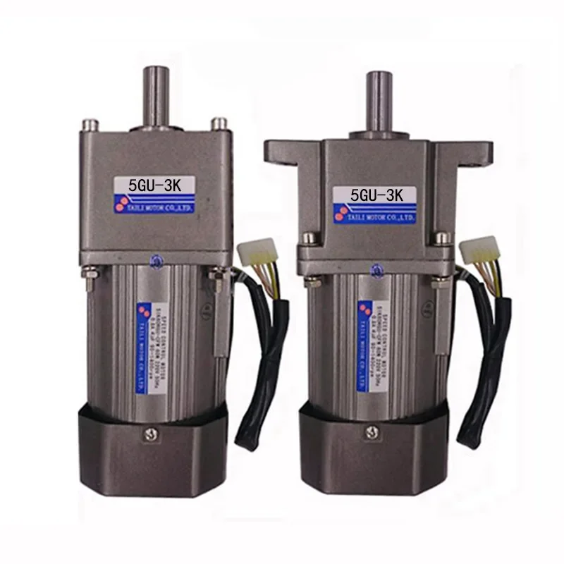 140W speed regulating motor + governor/AC AC220V with gear reducer 5GU-3K to 250K single reversible