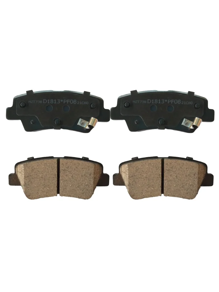 Front/Rear Ceramic Brake Pads For Faw Besturn T77 1.2t 1.5t/2019 2020 2021 2022 2023 2024/Auto Parts