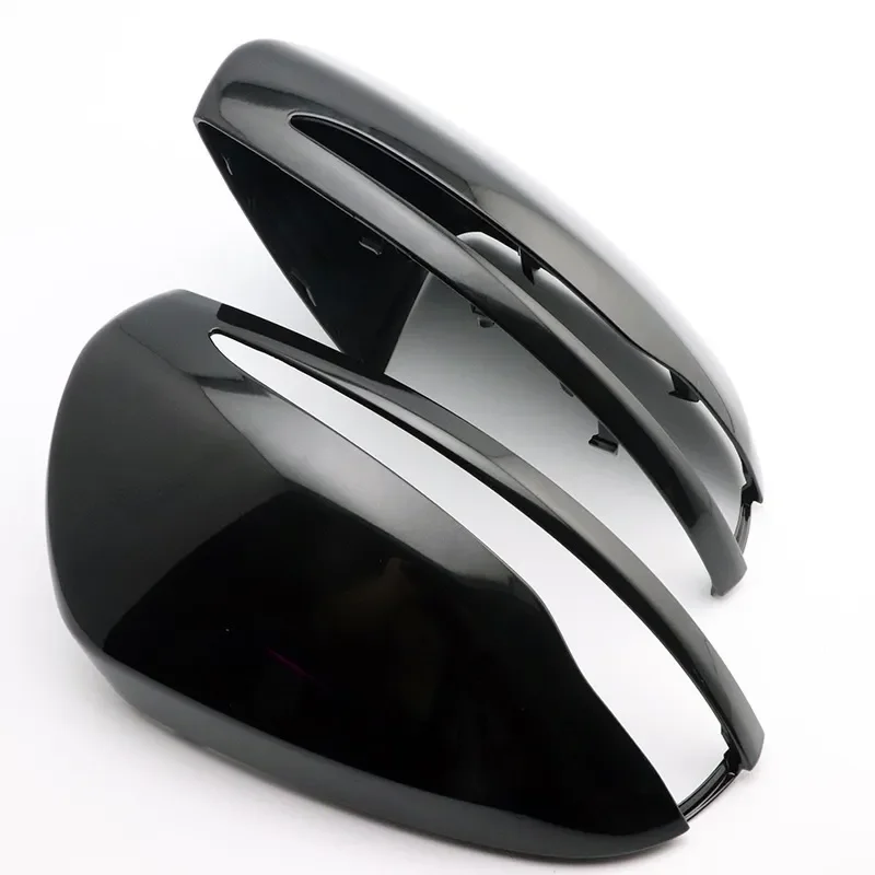 for Mercedes Benz C E S CLS GLA W205 Right Hand Drive Side Mirror Housing Cover Glossy Black Replacement Shell