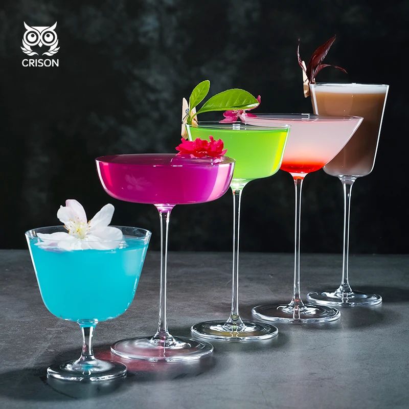 

CRISON ODIN series Nordic style bar cocktail glass, red wine glass, champagne glass, Margarita glass, Martini glass