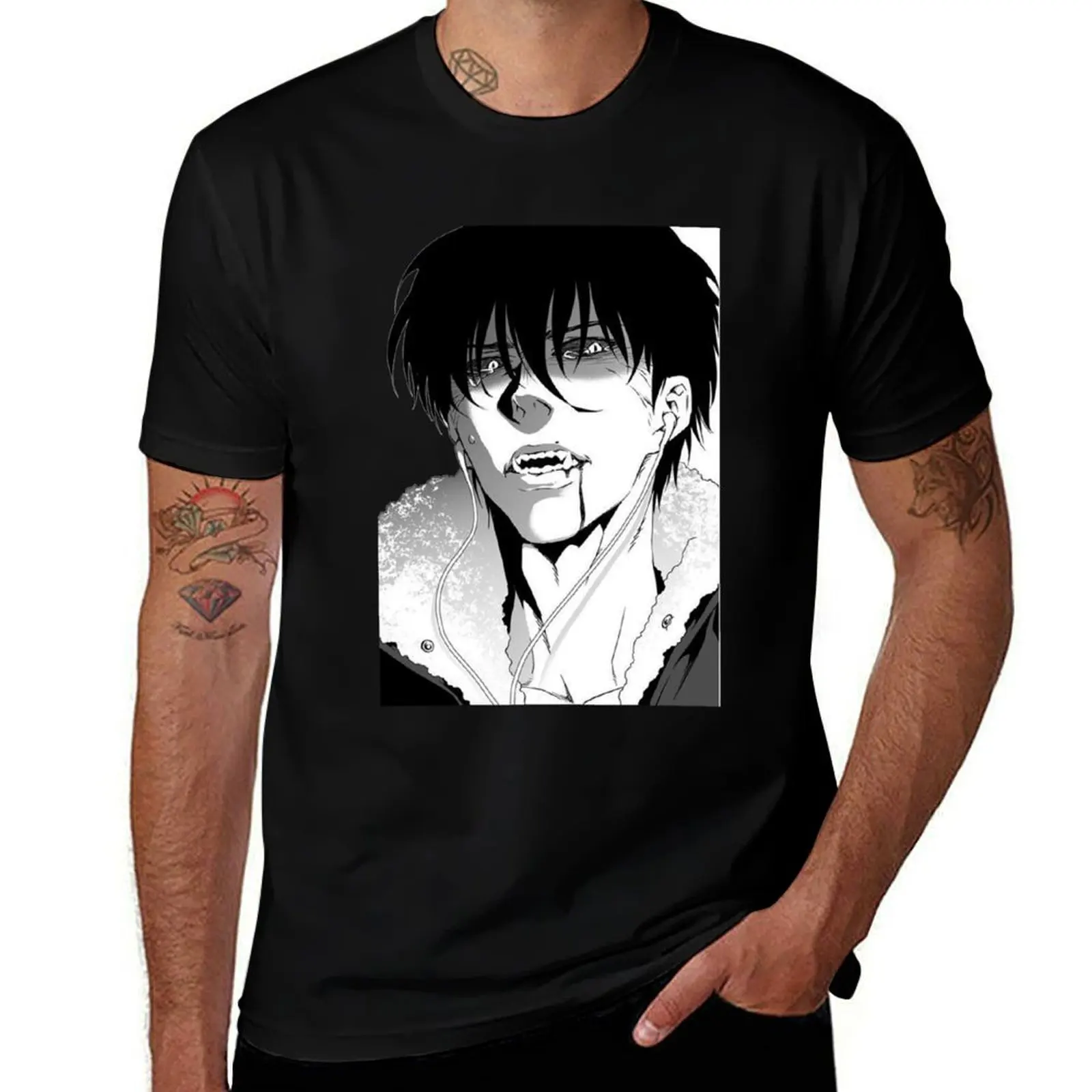 

Anzai Yuuki Devils T-Shirt for a boy blacks luxury designer oversize t-shirts man mens fashion