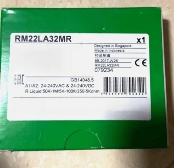 

Brand New RM22LA32MR RM22LG11MR RM22UA33MR Liquid Level Monitoring Expedited shipping