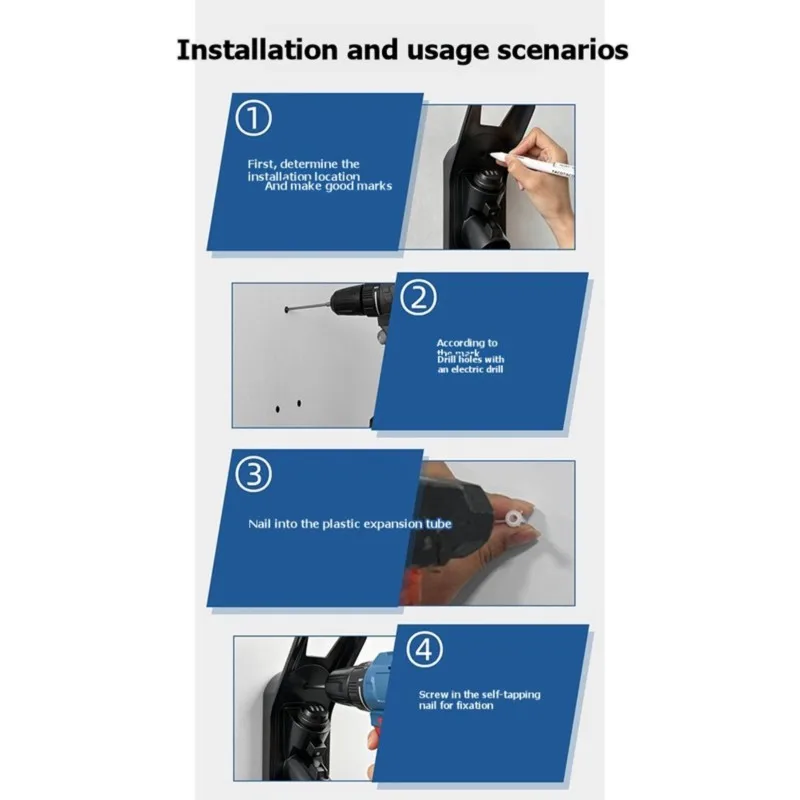 A30P-EV Charging Plug Holder For SAE J1772 Type 1 Cable Holster With Nozzle Cover And Password Lock- New Energy Vehicle Accessor