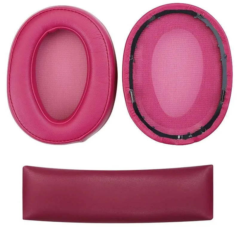 Coussinets d'oreille confortables en mousse à mémoire de forme pour casque Sony MDR-100AAP 100A H600A, coussinets de réparation pour écouteurs, protège-oreilles