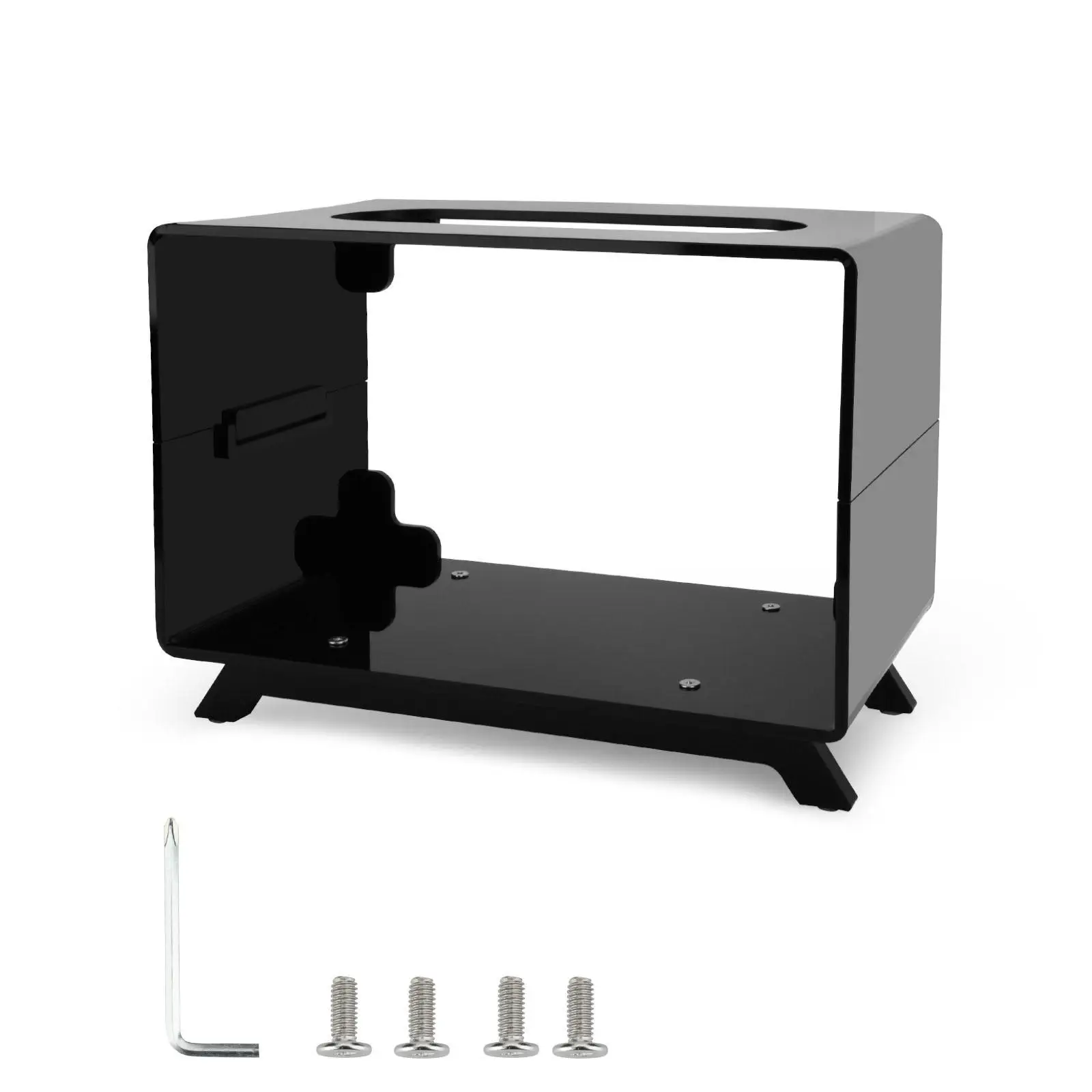 Акриловая стойка для динамиков, экономящая место, многофункциональная для студийного стола, общежития