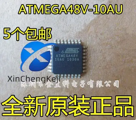 

10pcs original new ATMEGA48V ATMEGA48V-10AU QFP32 8-bit AVR MCU microcontroller