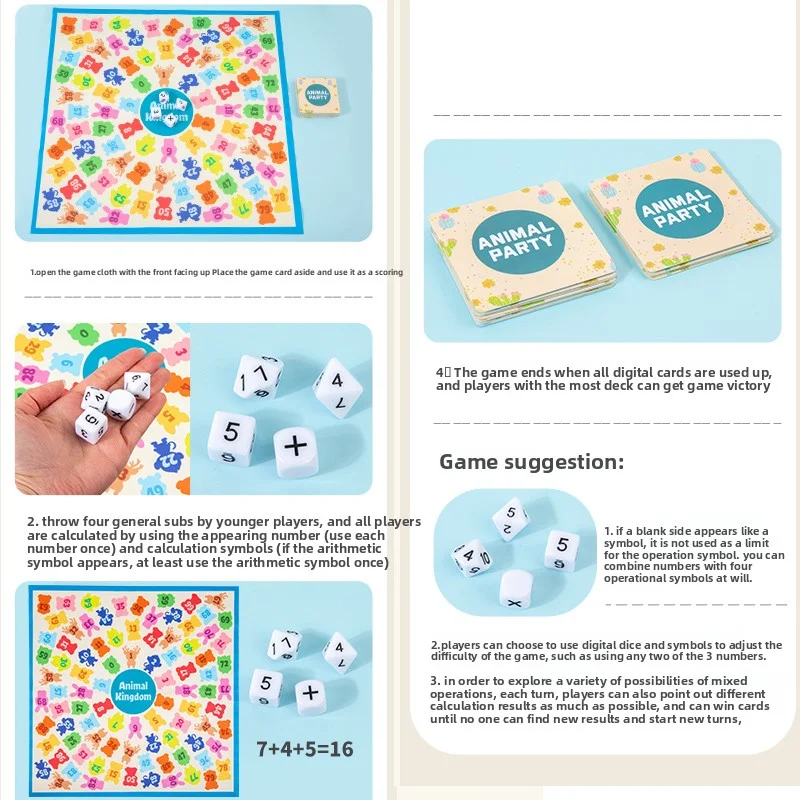 Развлечения математики для раннего детства, интерактивные настольные игры, игрушки, тренировка реакции, игры для родителей и детей