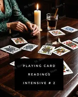 Playing Card Readings Intensive 2 By Kenton Knepper Magic tricks ( 58 Store Download )