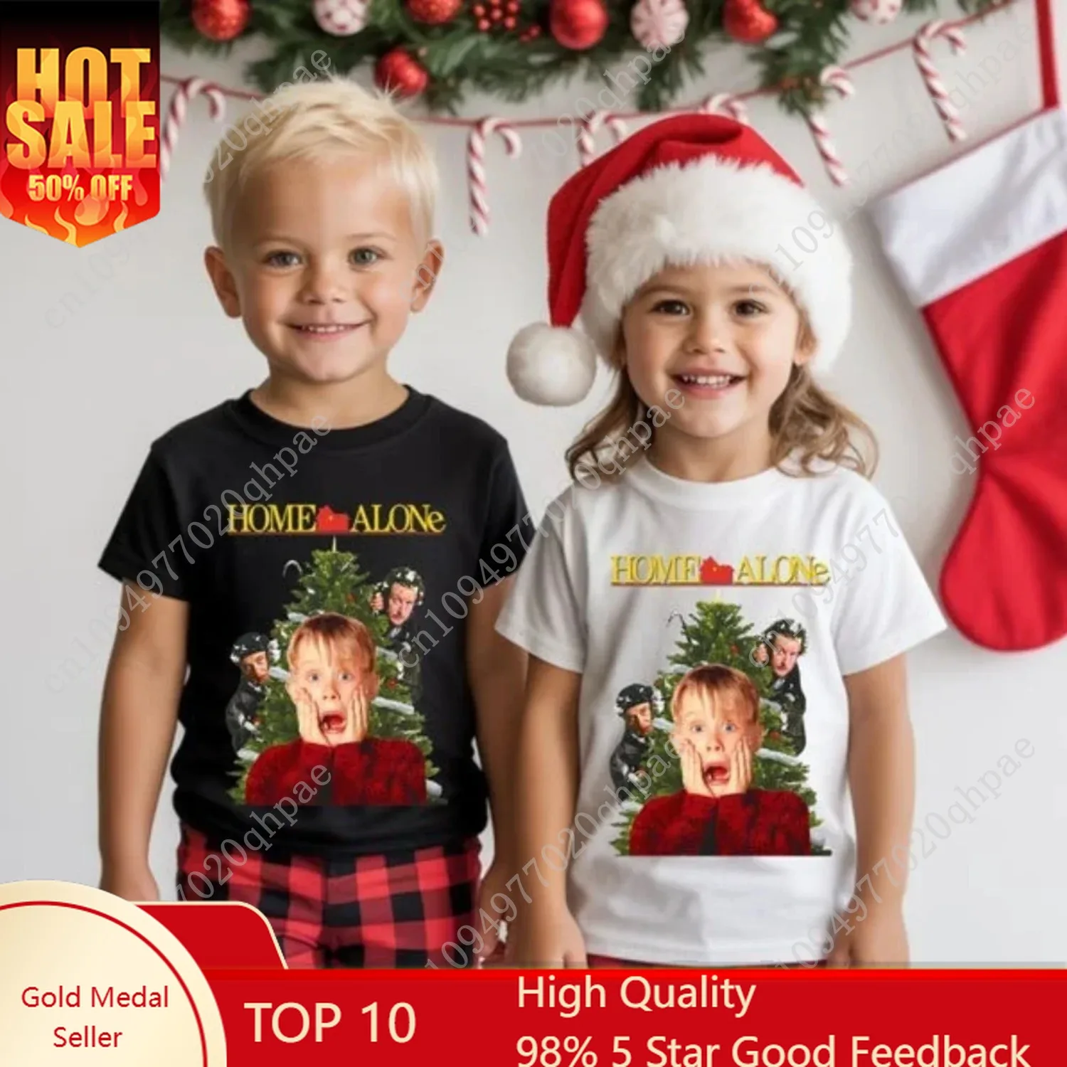 

Christmas Funny Kids Tshirt Kevin Home Alone T-shirt Xmas Vintage Sweatshirt Classic Movie Tee Boys and Girls Holiday Tops