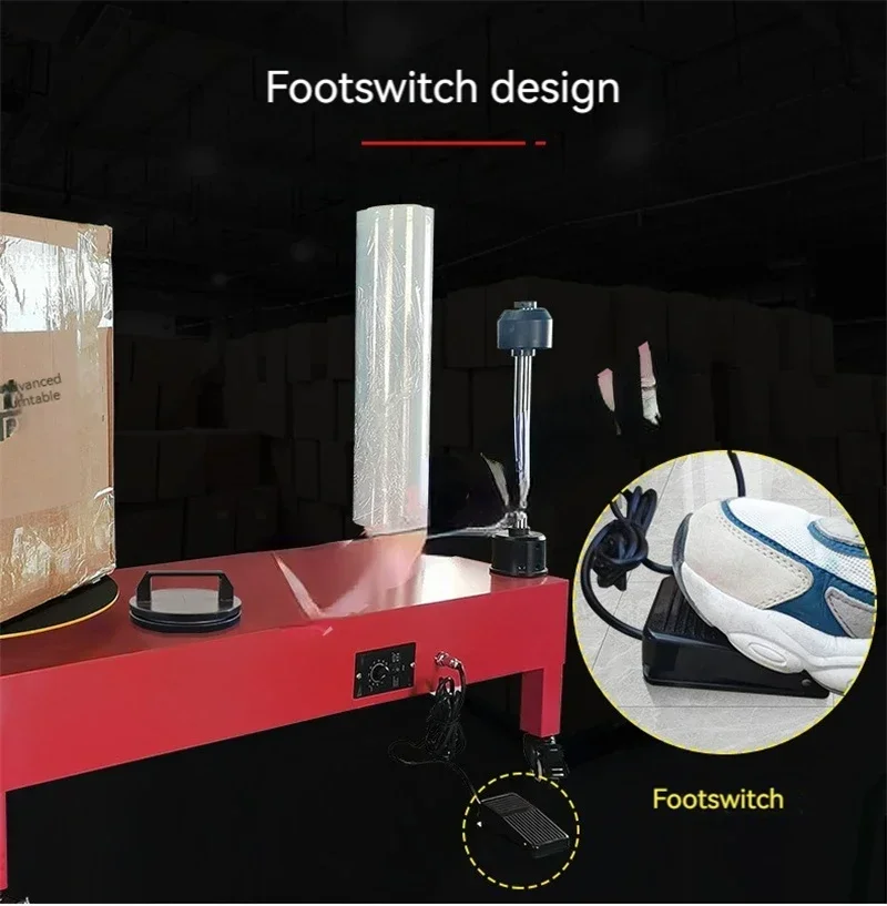 PE Winding Film Baler Stretchpackaging Machine Wrapping Winding Manual Wrap Around