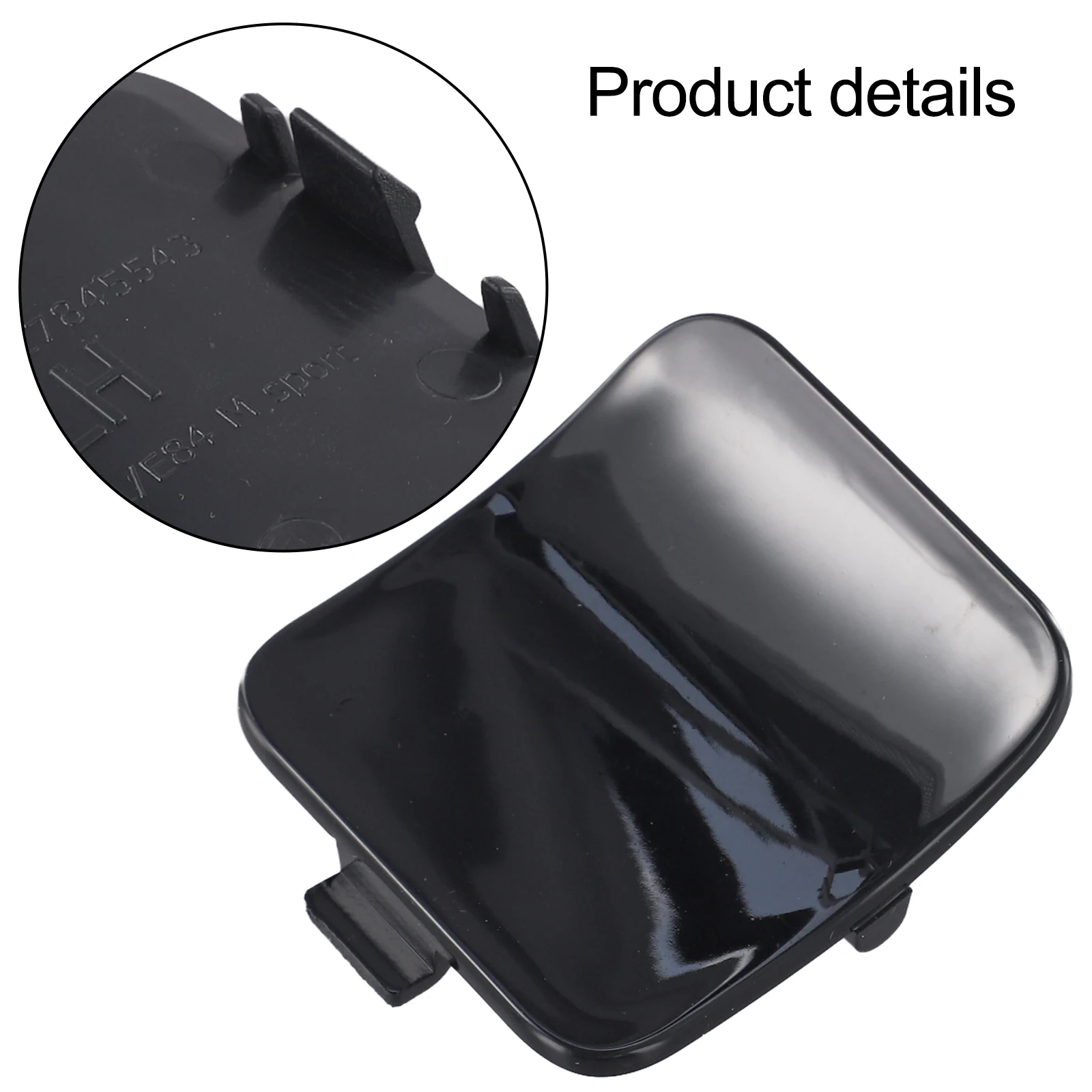 

Black M-sport Bumper Accessory Black Bumper Cover For Car Car Cover Non-deformable Part Practical Car Accessory