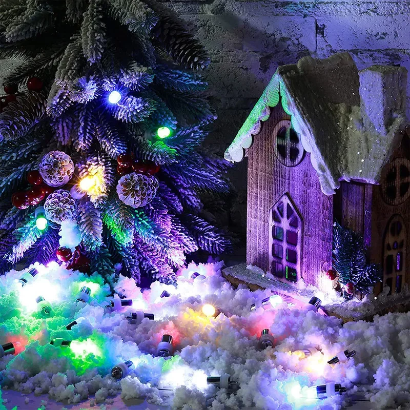 10-50pcs Non-Blinking Mini LED Lights with Batteries Waterproof Submersible for Paper Lanterns Floral Wedding Party Decoration view 4