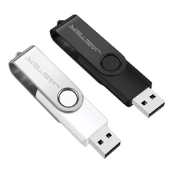 JASTER USB 2.0 Flash Drive Mini plastic 128GB Pendrive With keychain Rotatable Memory stick 128M 4GB 8GB 16GB 32GB 64G Pen Drive