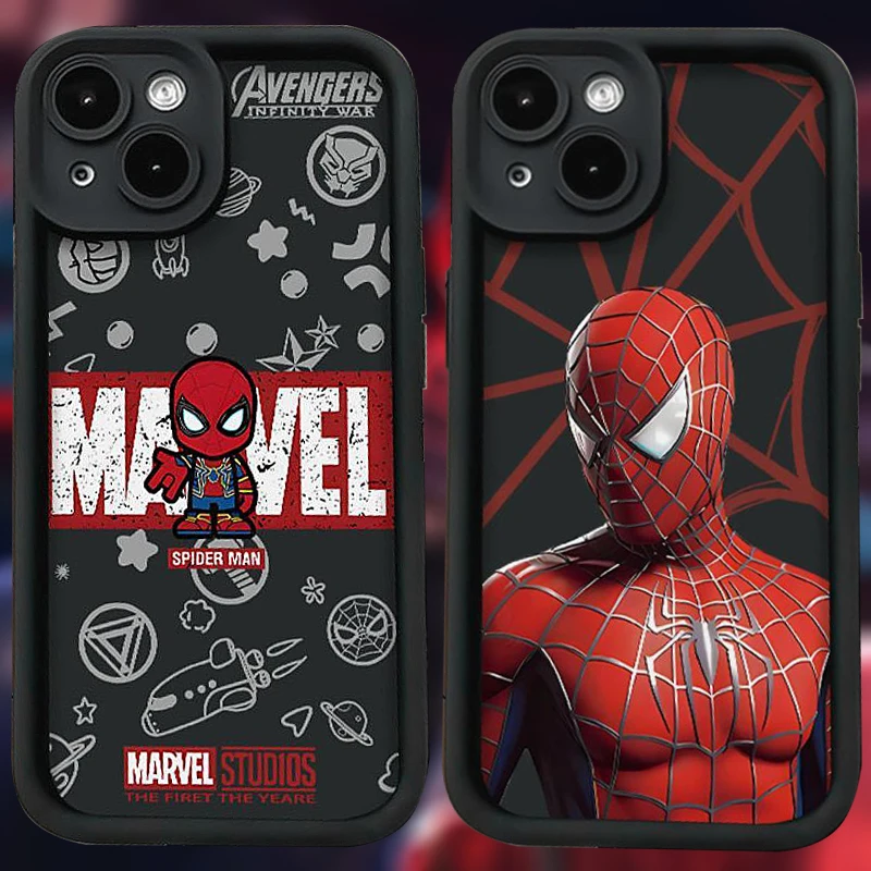 Marvel Spider Man Soft Case for Samsung Galaxy A31 A30 A24 A23 A22 A21S A20S A20 A14 A13 5G A12 4G A11 EU A10S A05 A05S Cover