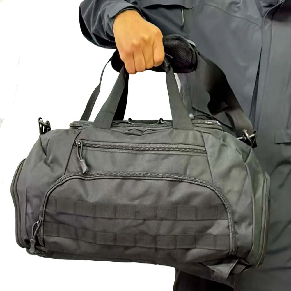 

Heavy-Duty 45L Men's Tactical Backpack - All-Purpose Travel Gym Bag with Shoe Storage Military Grade Shoulder Bag & Carry On