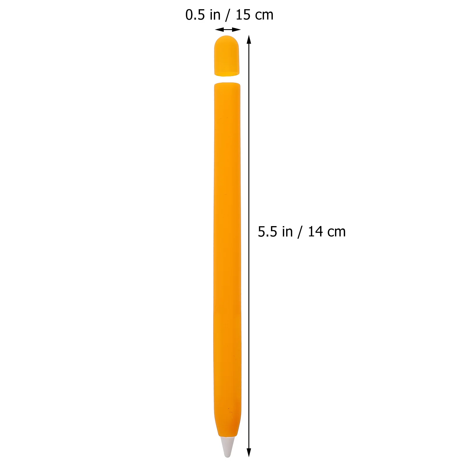 

Silicone Stylus Pen Case Carrot Shape Anti-Slip Cover For Pencil 2 Touchscreen Pencil Accessory Tablet Pc Parts