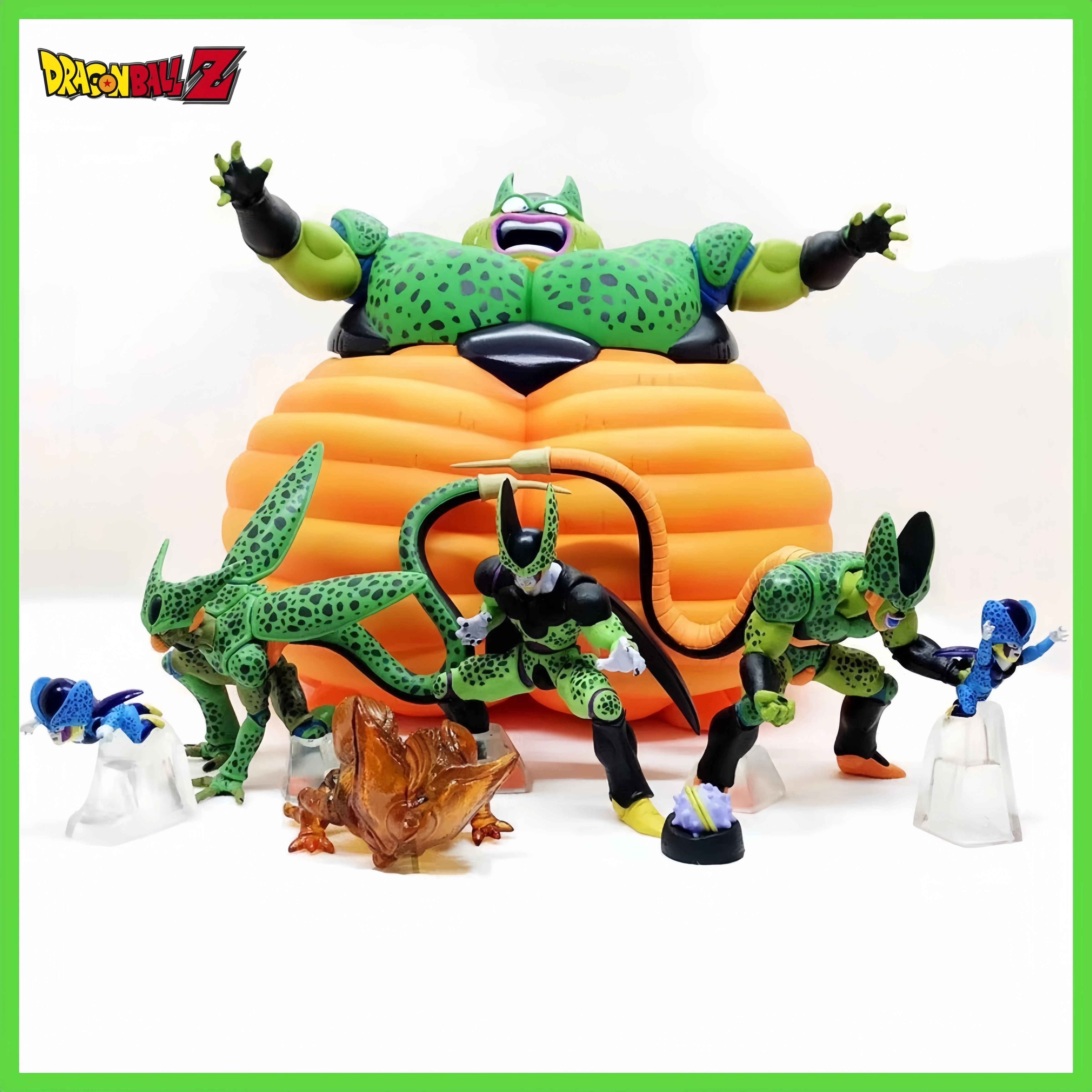 

8pcs Dragon Ball Figure Cell Gk Anime Figures A Set All Forms Cell Hg8 Mini Figurine Toy Pvc Model Doll Collectible Decora Gift