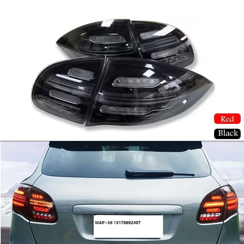 Pair LED Matrix Taillights Assembly for 958.1 2011-2014 Upgrade to 958.2 Tail Light Plug and Play Car Rear Lamp