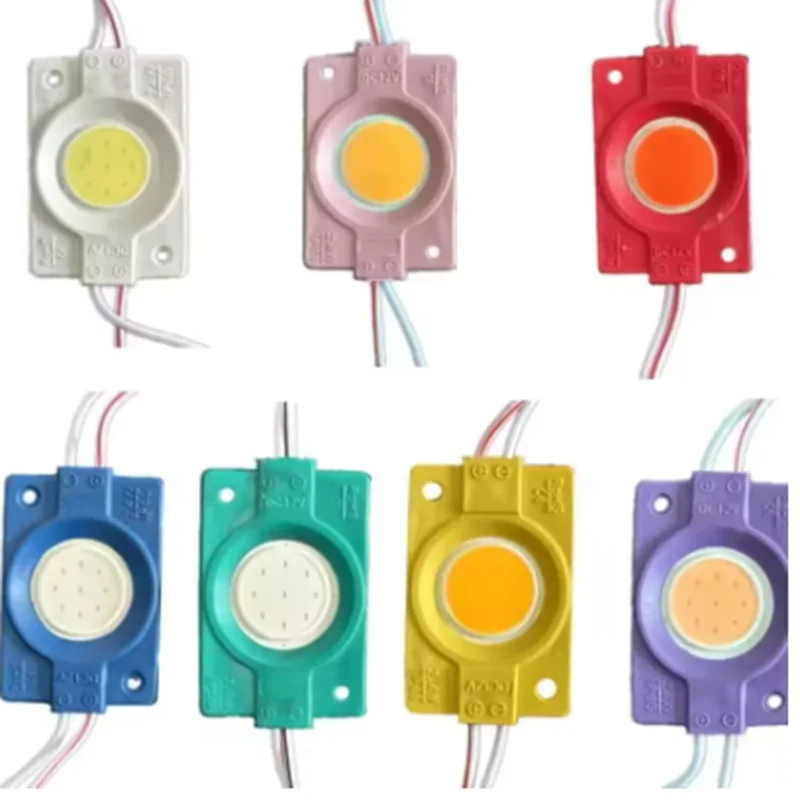 12V 2835 3LED LED Module, IP67 Waterproof, Multicolour Light for Dressing‑Table Mirror Banner Decor