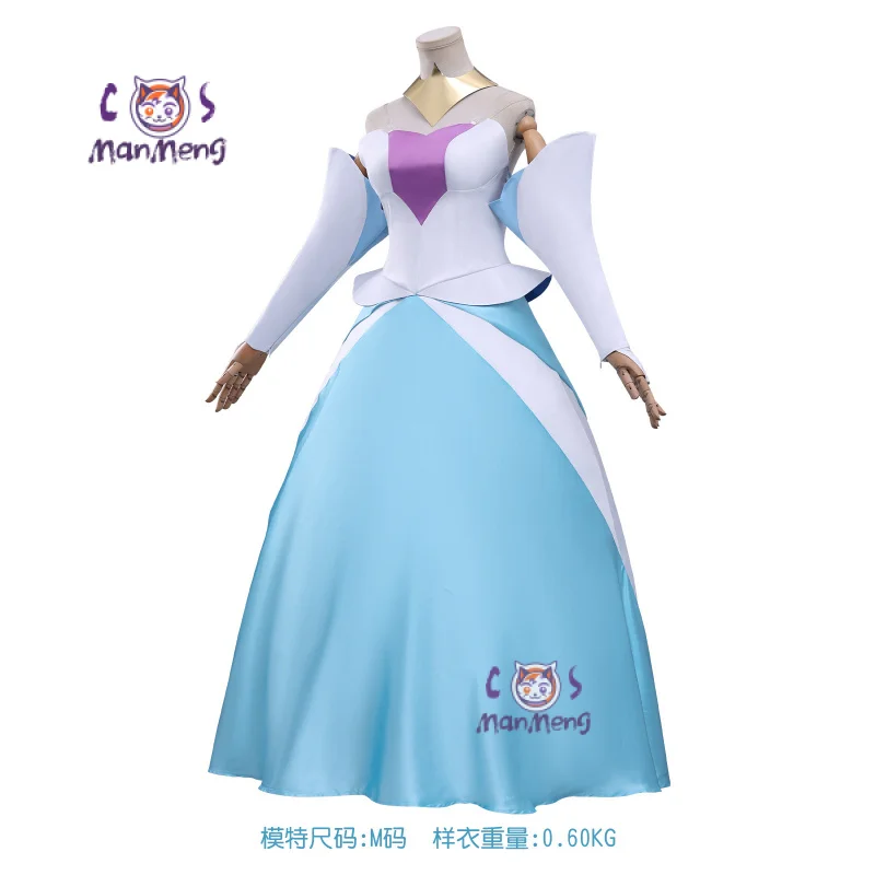 أزياء غينيفير الأميرة التأثيرية أنيمي فرسان غينيفير 2025 فستان نسائي جديد للهالوين كرنفال غينيفير الزي S-XXXL