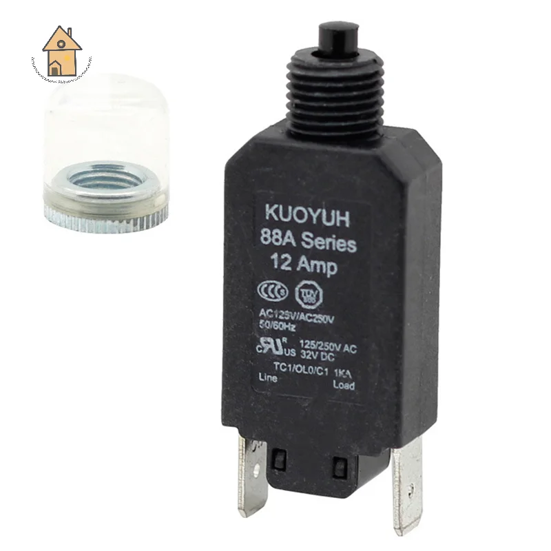 

Current Overload Protector Waterproof Overload Manual Reset Circuit Breaker