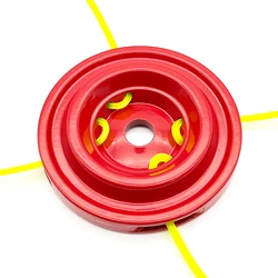 Heavy Universal Aluminum Trimmer Head with Four Lines for Brush Cutter Grass Trimmer