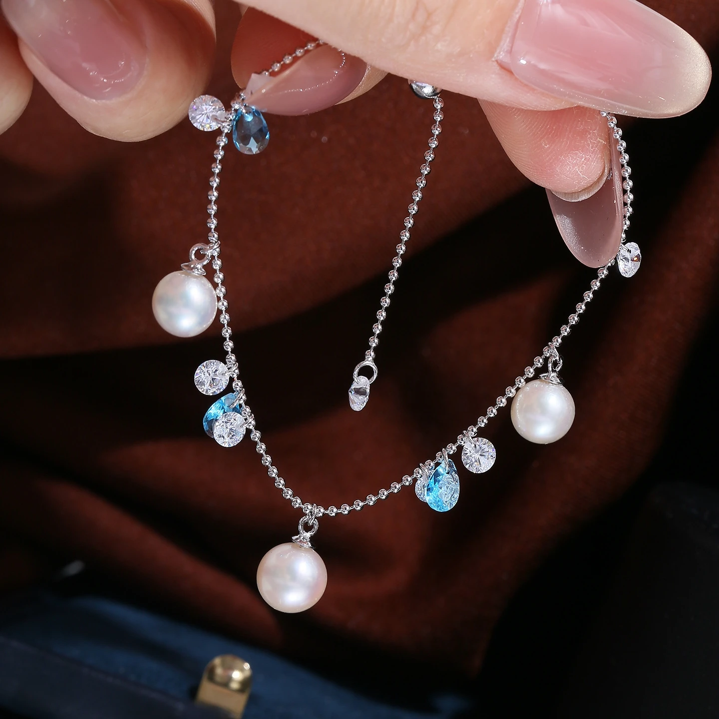 S925 Sterling Silver Bracelet Mountings ADJUSTABLE Bangle Findings Jewelry Parts Fittings Accessories for 5-8mm Pearls 3pcs/lot