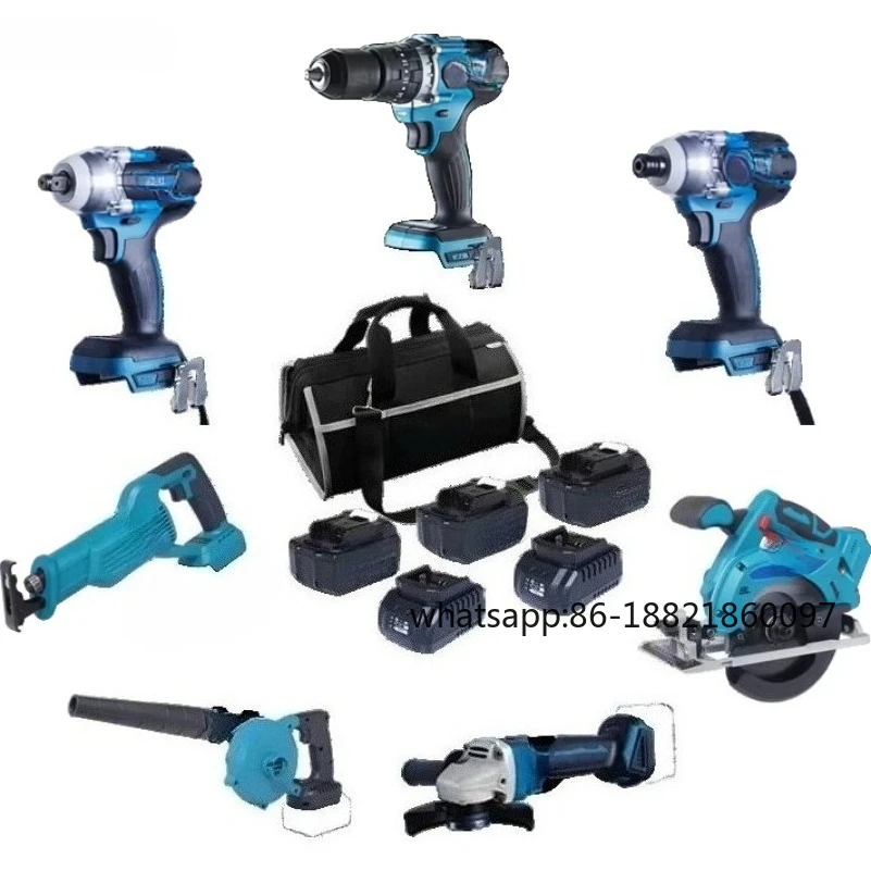 

Бесщеточная аккумуляторная профессиональная дрель-отвертка Комбинированный набор электроинструментов