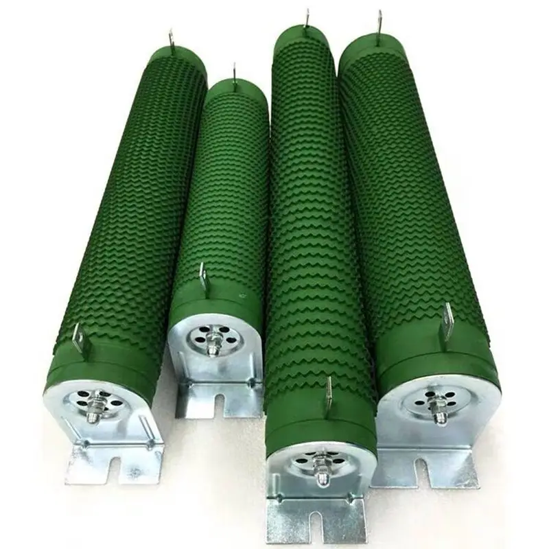 1PC Rezystor drutowy z falistą powłoką mocy 5% Typ stały Rezystor uzwojenia w kształcie rurki 20W 100W 300W -1000W