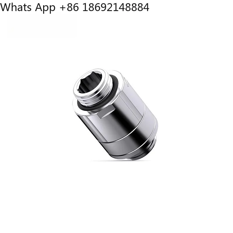 Graphics card water-cooled extension expansion joint rotatable inner hexagon