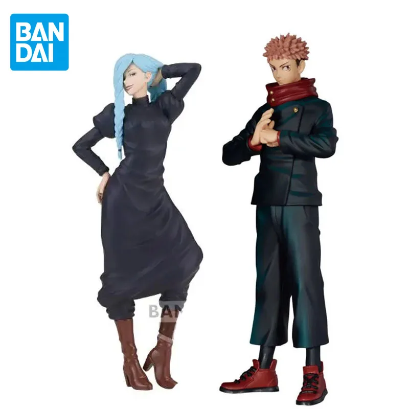 

Bandai Original Jujutsu Kaisen Itadori Yuji Mei Mei Anime Action Figures Toys for Boys Girls Kids Christmas Gifts Collection