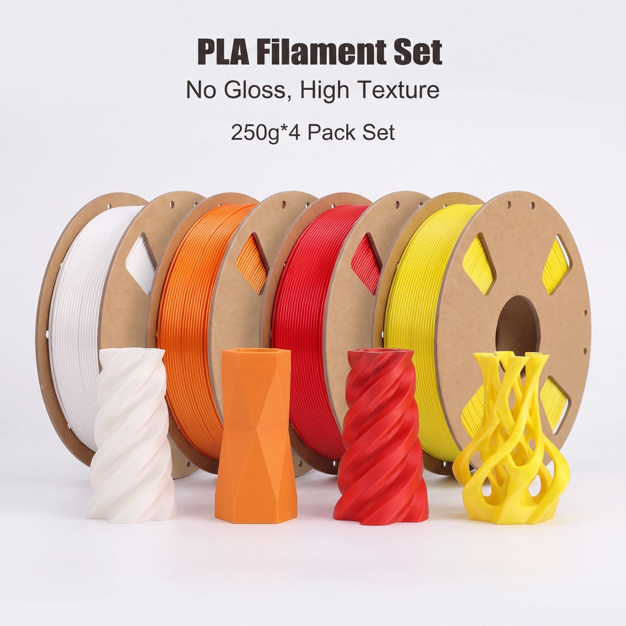 Pla Filament 1.75Mm - Filamento PLA 4 Colori 1.75mm Bianco