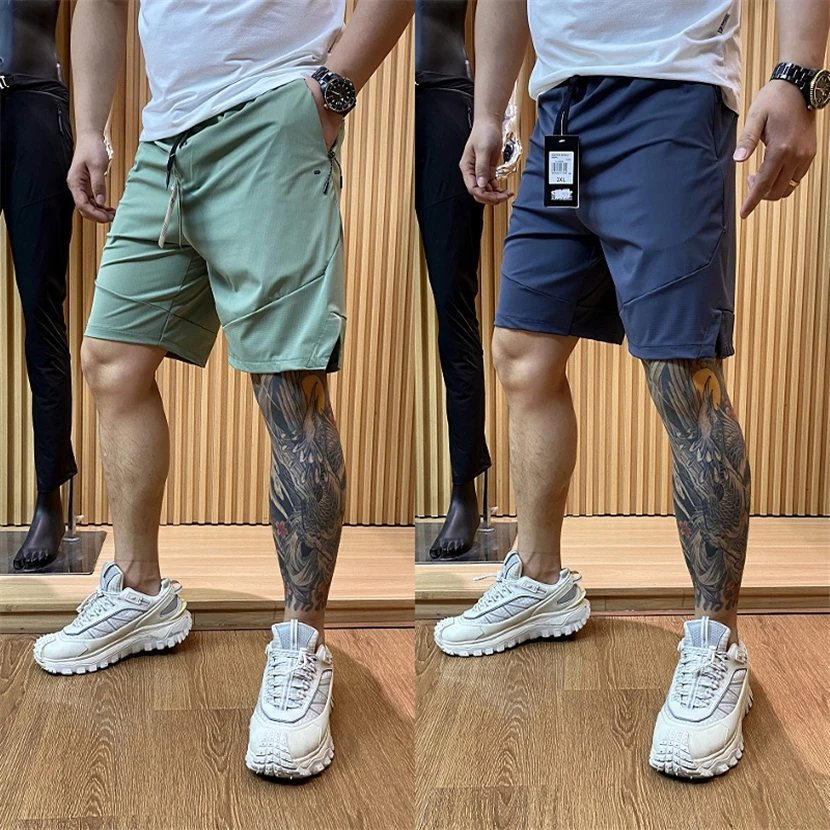 

Reflective Night Run Lightweight Cool Feeling Summer Men's Color Qui Dry High Elastici Breathable Sports Five-Quart...