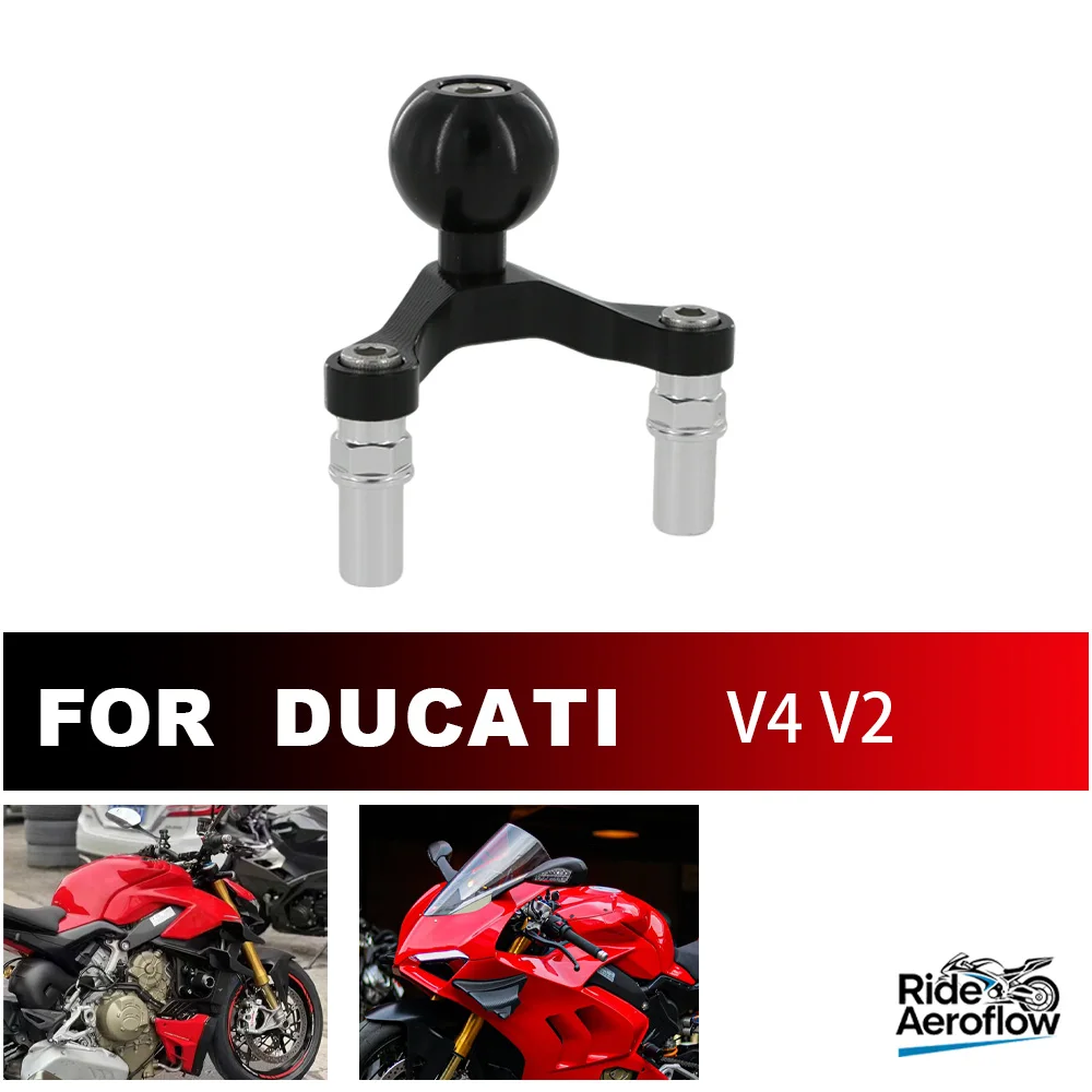 Motorcycle Cellphone Holder Navigation Car Mount Carrier Mobile Phone Device Bracket Stand For Ducati Street Fighter V2 V4