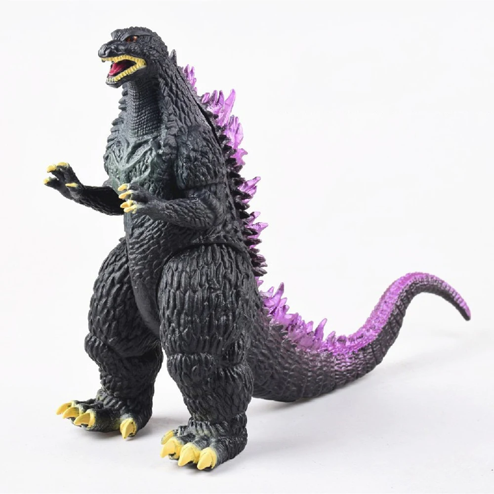 Godzilla Action Figure King Of The Monsters First Generation Anime Collect Model 22cm Soft Glue Dinosaur Kids Toys For Children