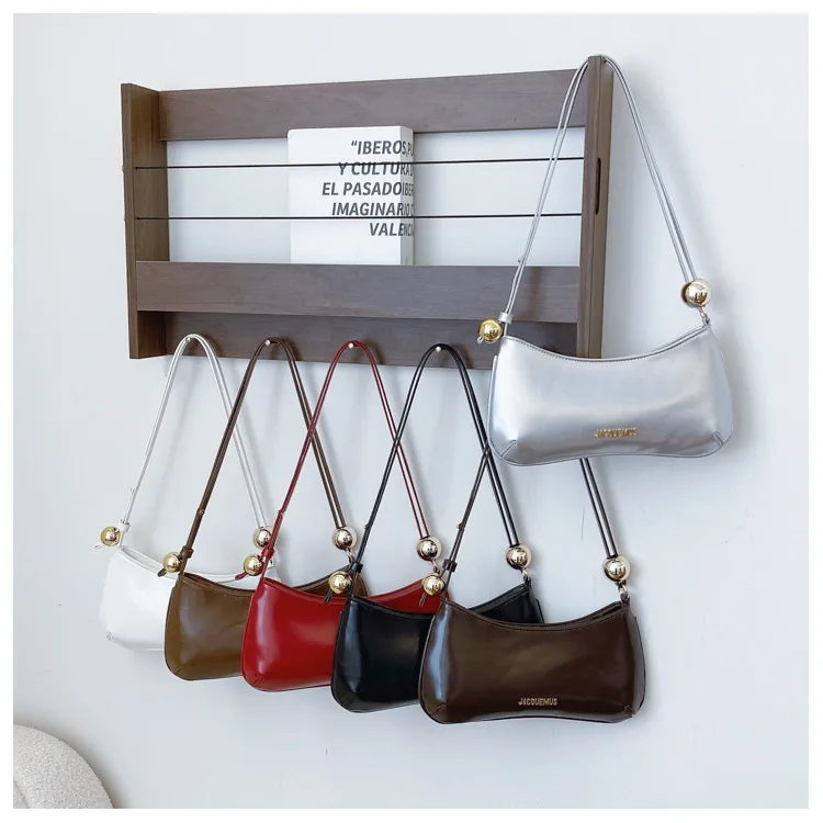 

2025 Trendy Shoulder Bag for Women Premium Leather Crossbody Purse Minimalist Solid Color Handbag Fashion Everyday Accessory