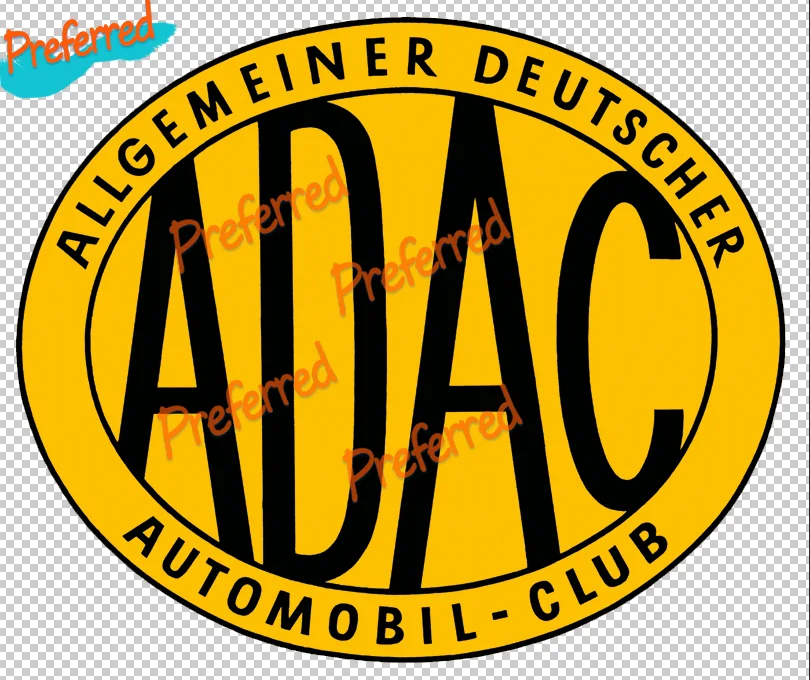 ADAC Aufkleber Plakette Oldtimer Auto Scheibe Retro Vintage Motorrad Rar Old Car Sticker Decal Decoration Waterproof PVC Decals