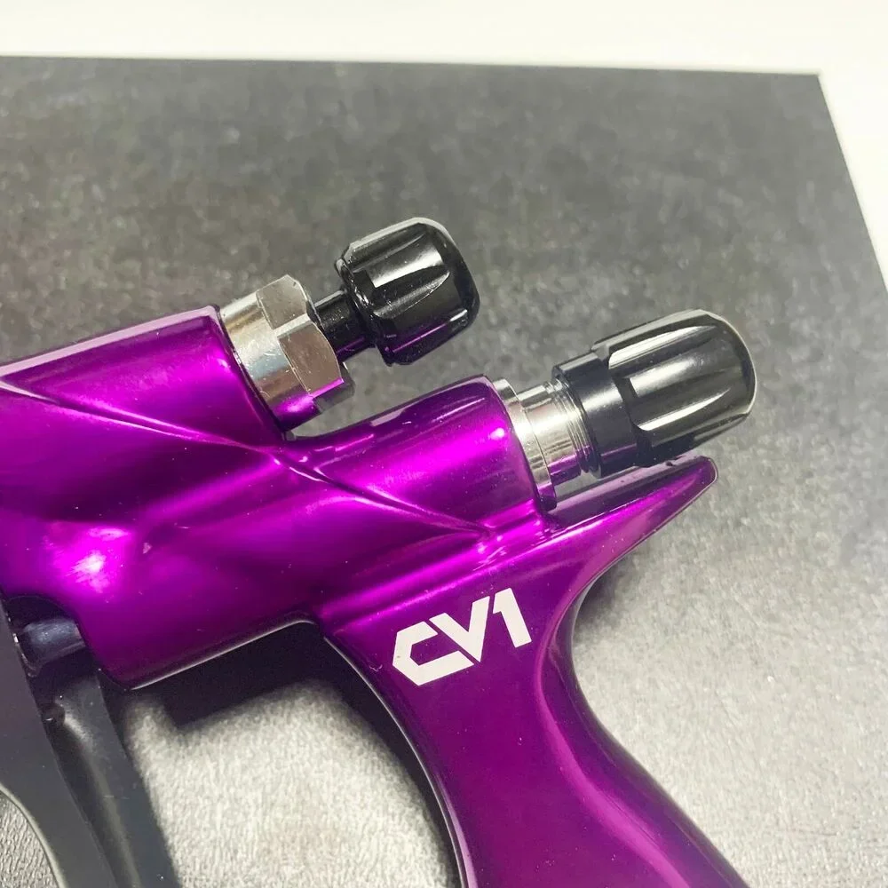 Imagem -06 - Purple Pistola de Pintura Hvlp Capacidade 600cc com Bico 1.3 mm Tpaitrs-cv1