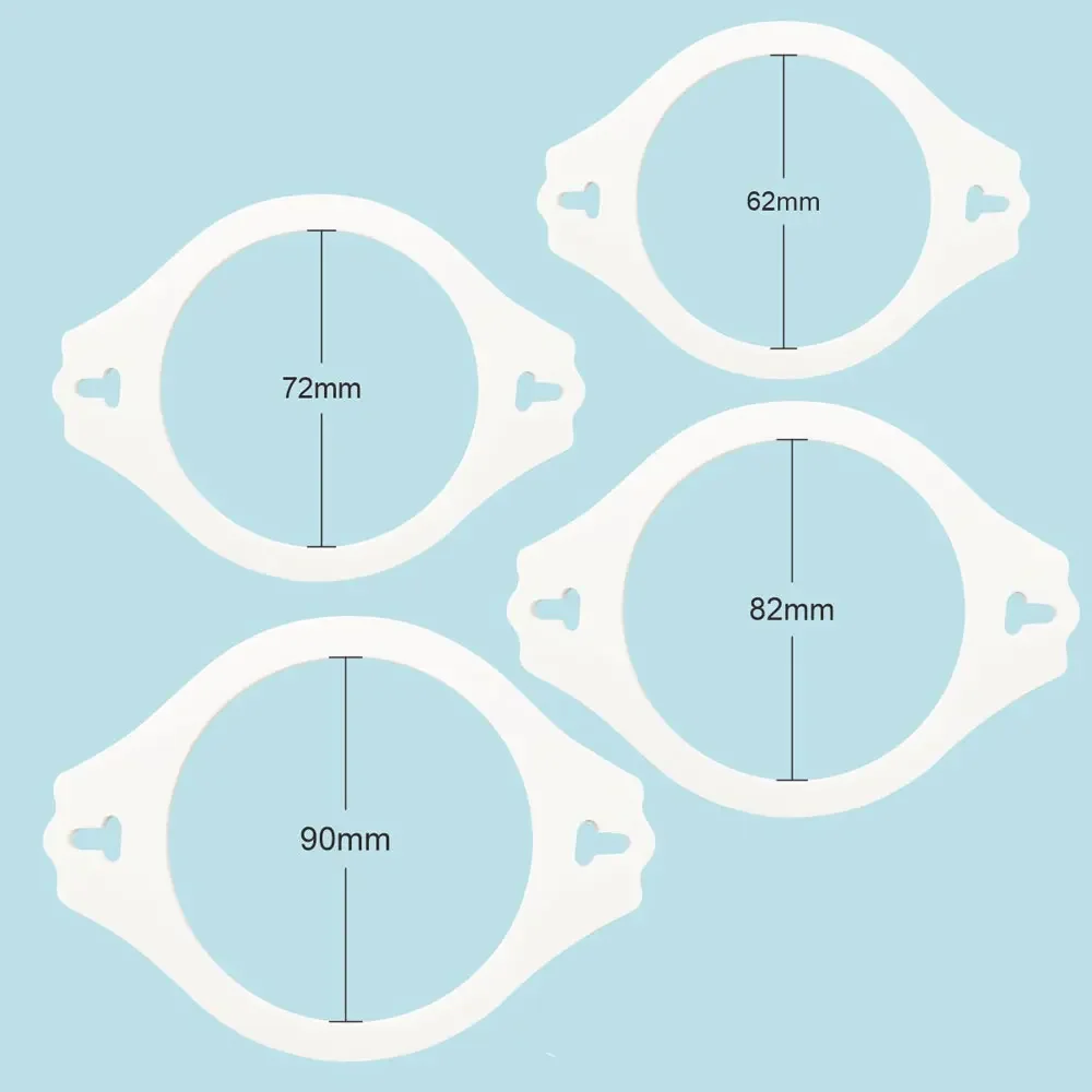 62/72/82/90mm Ostomy Surgery Bag Reinforcement Stoma Leak-Proof Stool Bag Stoma Belt Fixed Ring Buckle Style Accessories
