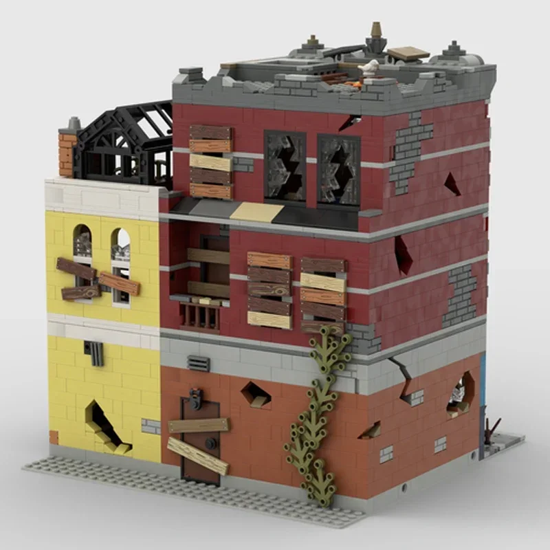 Moc Bouwstenen Film Street View Model Apocalypse Jazzclub Technologie Modulaire Blokken Geschenken Speelgoed Voor Kinderen DIY Montage
