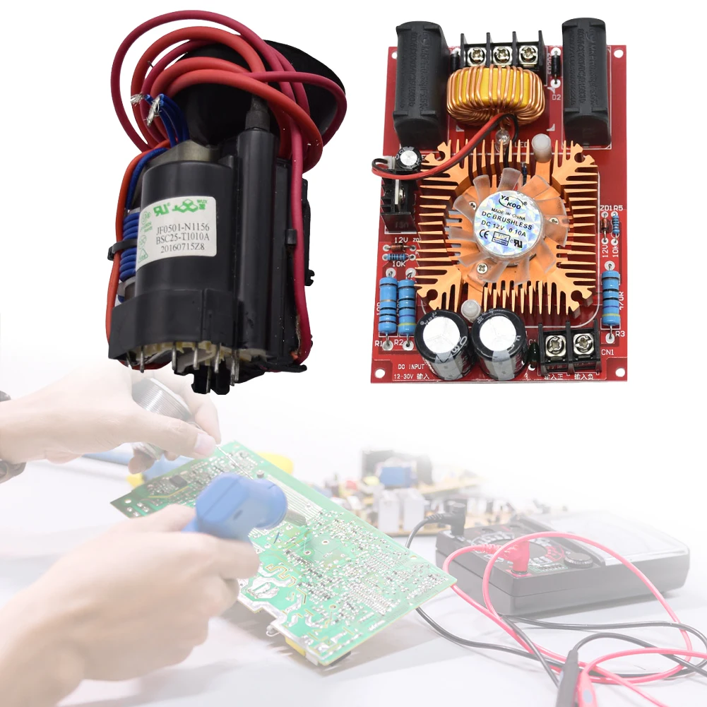 DC 12-30V Boost High Voltage Coil Flyback Driver with Ignition Coil Generator Heating Module ZVS Coil Driver Board Accessroy