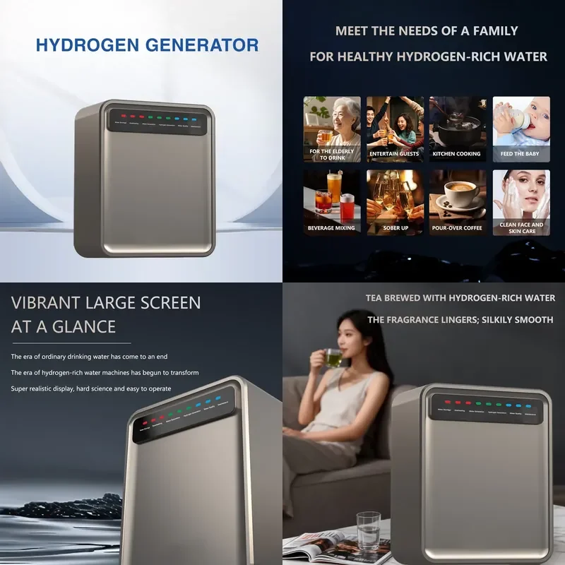 OEM ODM Electric Desktop Water Generator with Plastic Housing Compatible with All RO Water Purifiers for Household